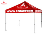 Event Tent Canopy with a company logo 