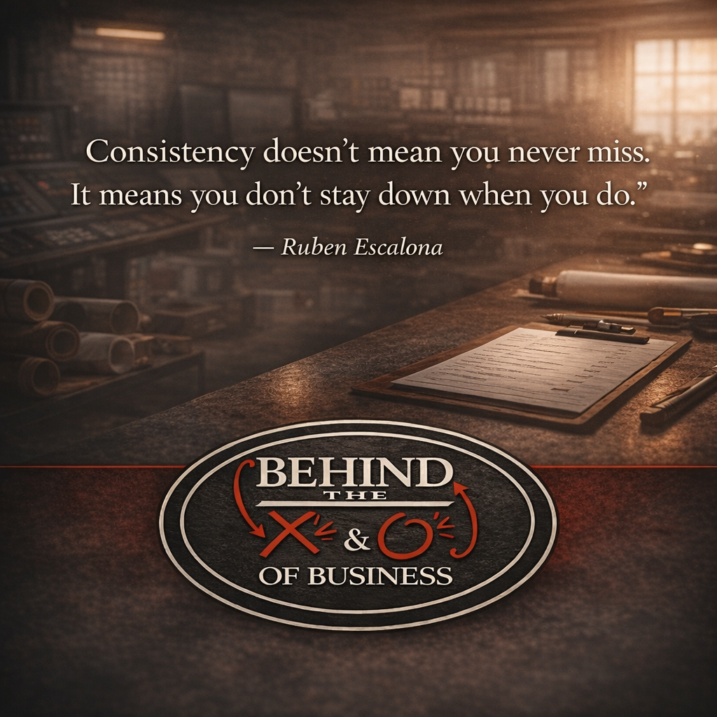The Business Teaches You to Pick Back Up