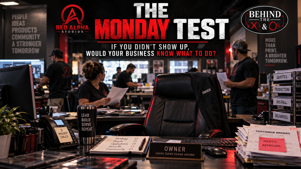 If You Didn't Show Up Monday, Would Your Business Know What to Do?