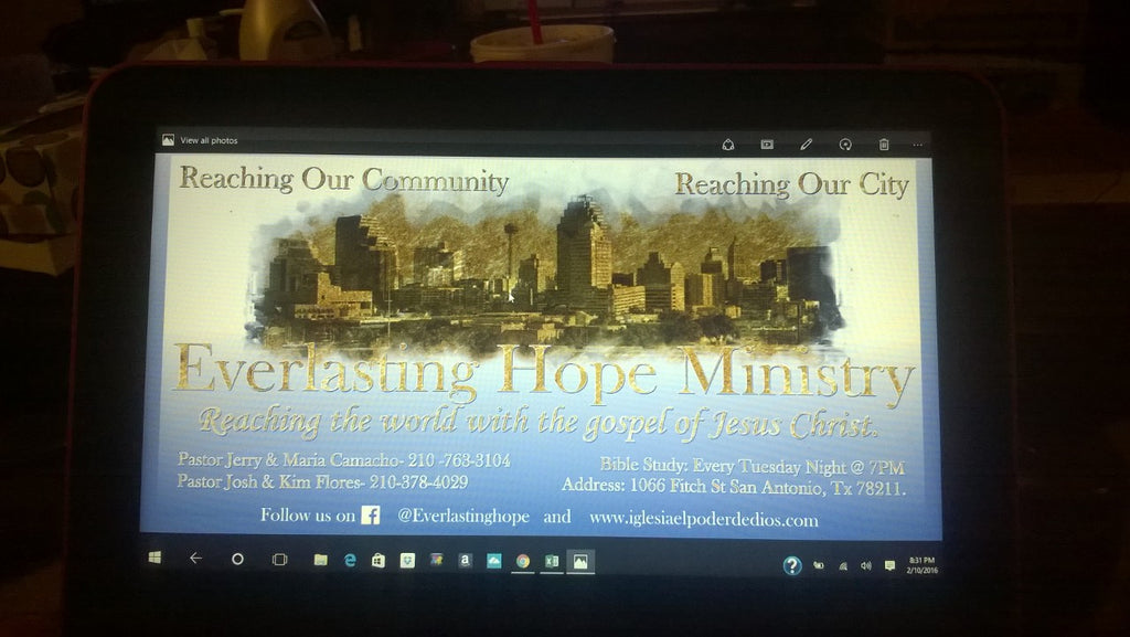 Everlasting Hope Ministry Banner