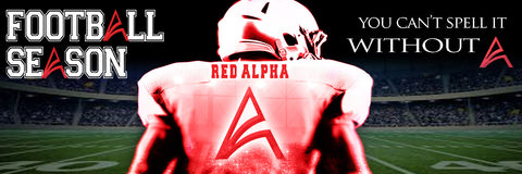 Red Alpha Football Season Collection