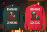 The Petty Elf™ Ugly Christmas Sweater – I sit where I want