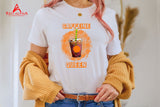 Caffeine Queen (Orange) - Red Alpha Custom Prints
