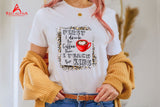 First the Coffee Then I Teach The Kids - Red Alpha Custom Prints