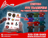 Create Custom Designs with our DTF Printing Services - Red Alpha Custom Prints