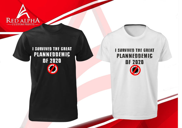 I survived the Great Planneddemic of 2020 - Red Alpha Custom Prints
