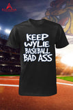 Keep Abilene Baseball Bad Ass - Red Alpha Custom Prints