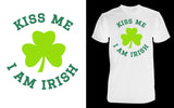 Kiss Me I'm Irish - Red Alpha Custom Prints