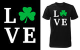 St. Patrick's Day "Love" Shirt - Red Alpha Custom Prints