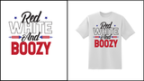 Red White & Boozy - Red Alpha Custom Prints