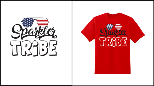 Sparkler Tribe - Red Alpha Custom Prints