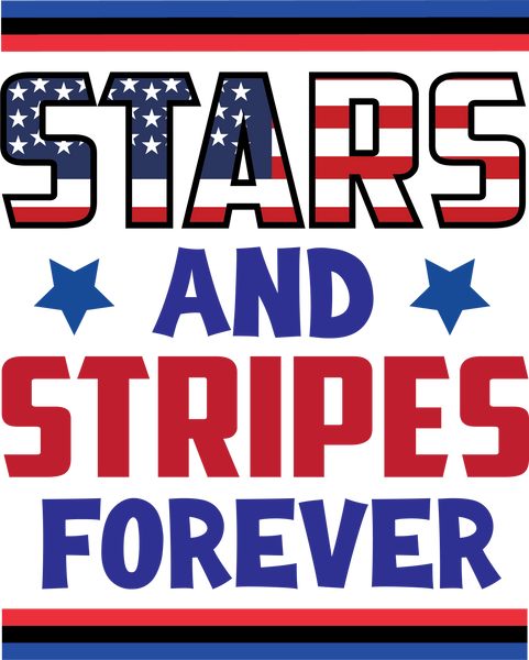 Stars and Stripes Forever - Red Alpha Custom Prints
