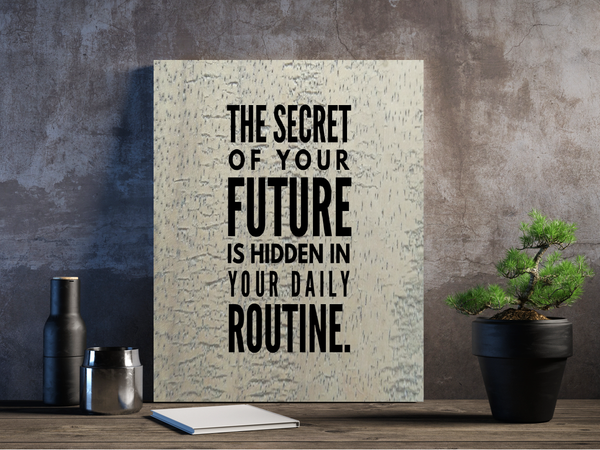 The Secret to your future - Red Alpha Custom Prints