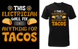 This Electrician will fix anything for tacos