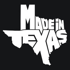 Made in Texas sticker - Red Alpha Custom Prints
