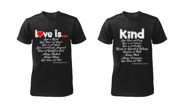Love is Kind - Red Alpha Custom Prints