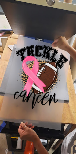 Tackle Cancer Football DTF