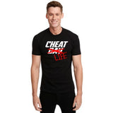 CheatLife Custom T-shirt - Red Alpha Custom Prints